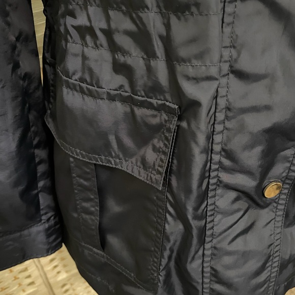 Talbots Navy Rain Jacket - Picture 4 of 11